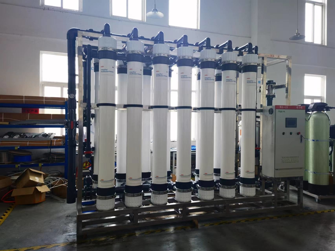 Bộ lọc màng 65000lph UF Xử lý nước hoàn toàn tự động