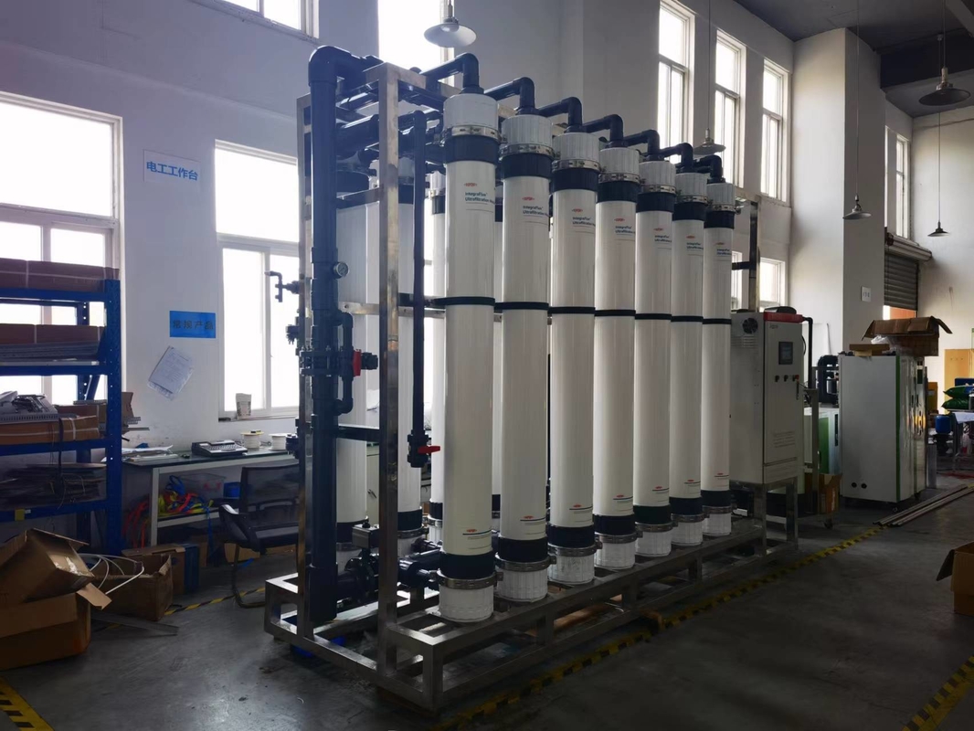 Bộ lọc màng 65000lph UF Xử lý nước hoàn toàn tự động