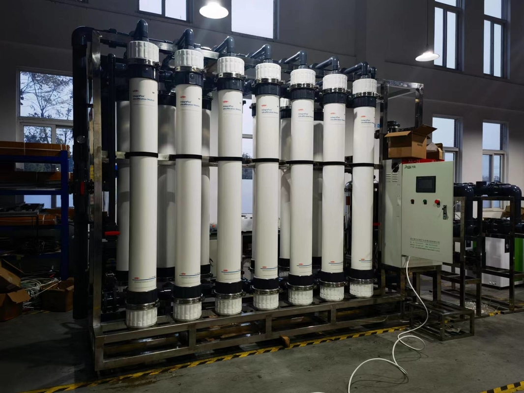 Bộ lọc màng 65000lph UF Xử lý nước hoàn toàn tự động