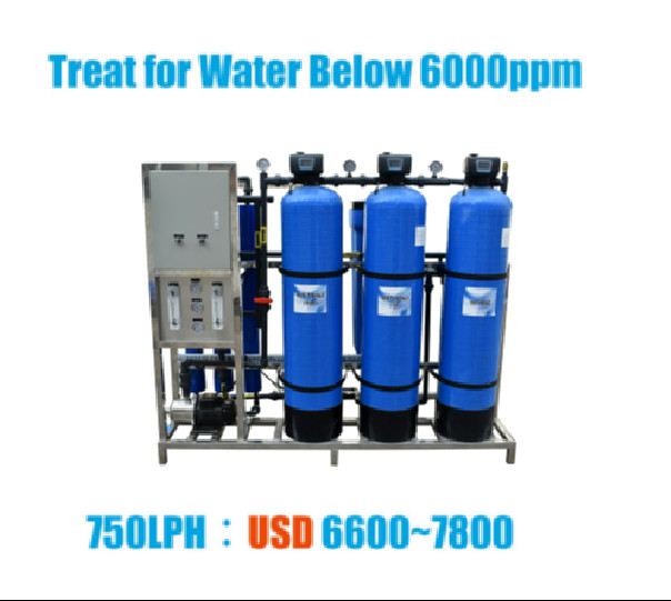 Máy lọc nước PLC thương mại 500LPH Bộ lọc nước RO thương mại