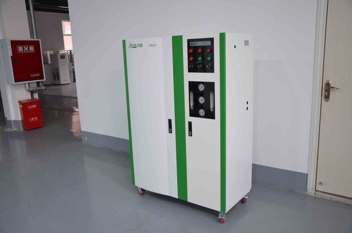 Hệ thống xử lý nước thẩm thấu ngược một giai đoạn khung gầm 1,5KW 100LPH tiên tiến