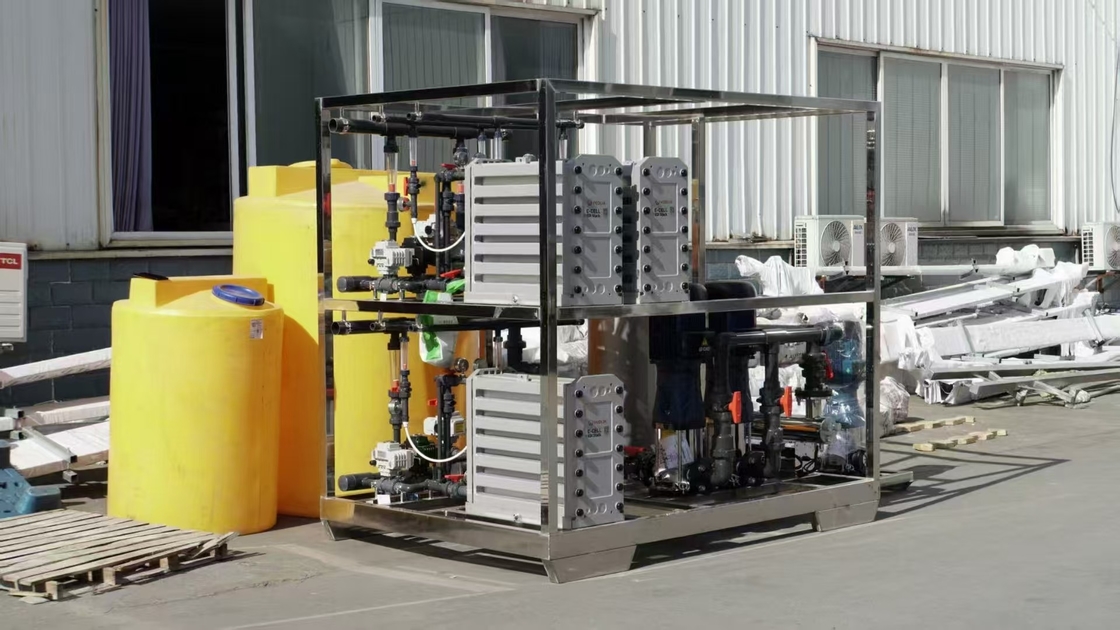 15 T/giờ EDI hệ thống nước cực sạch sử dụng công nghiệp với hệ thống RO 2 giai đoạn