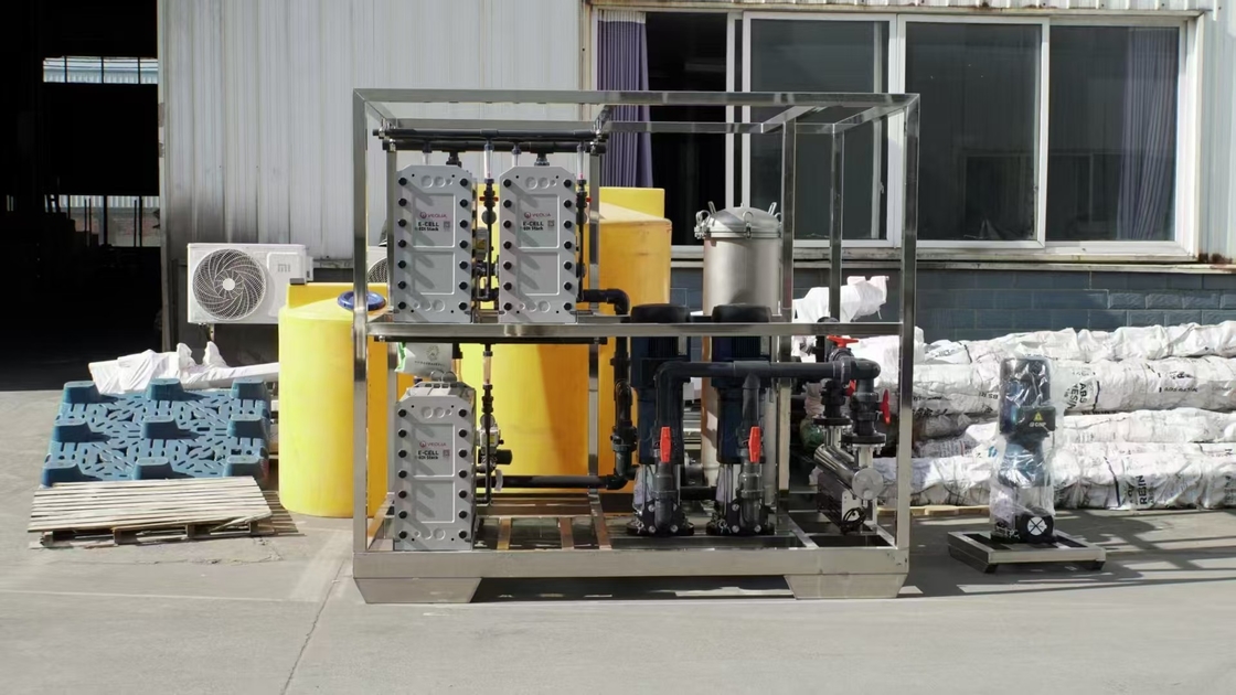 15 T/giờ EDI hệ thống nước cực sạch sử dụng công nghiệp với hệ thống RO 2 giai đoạn