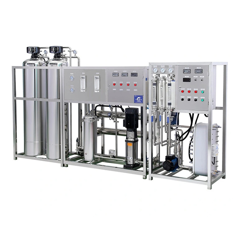 Nhà máy xử lý nước thẩm thấu ngược 5TPH FRP / SS Ro Hai giai đoạn