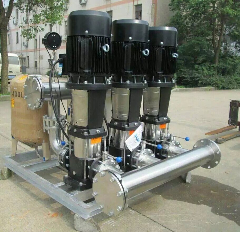 Công suất điện Máy bơm tăng áp lực nước 3 pha Máy bơm ly tâm nhiều tầng bằng thép không gỉ Phụ kiện hệ thống RO
