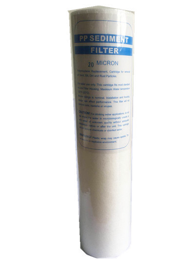 Bộ lọc sâu / Hộp lọc kéo sợi PP / Hộp lọc thổi tan chảy cho hệ thống nước Phụ kiện hệ thống RO