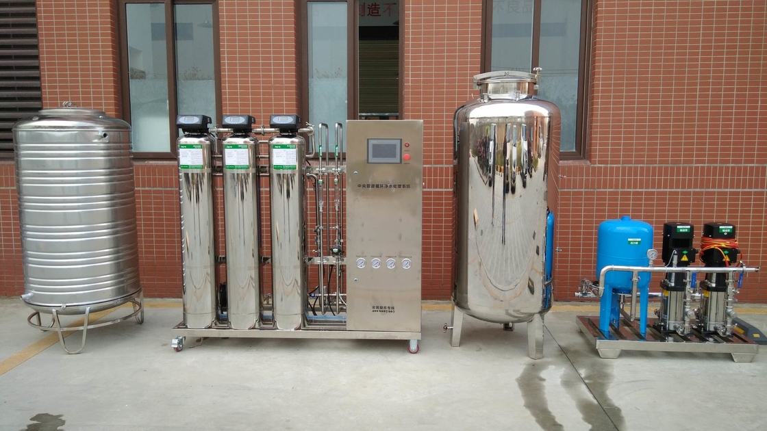 Thiết bị thẩm thấu ngược công nghiệp 1TPH SUS304 Máy lọc nước RO