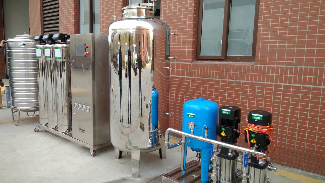 Thiết bị thẩm thấu ngược công nghiệp 1TPH SUS304 Máy lọc nước RO