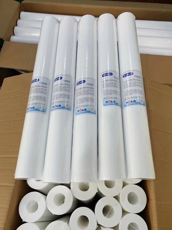 5 Micron Jumbo PP Bộ lọc cặn lắng Hộp lọc PP Spun lớn Phụ kiện hệ thống RO
