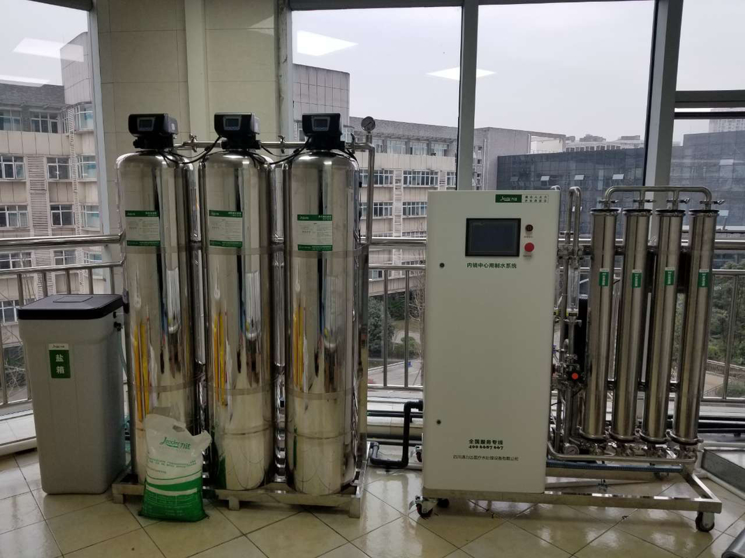 500 lít mỗi giờ Hệ thống RO Double Pass Hai giai đoạn Hệ thống xử lý nước Ro