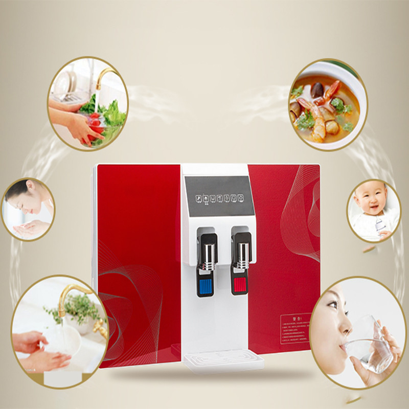 Bộ lọc nước thẩm thấu ngược thương mại 100G Hệ thống lọc nước kiềm