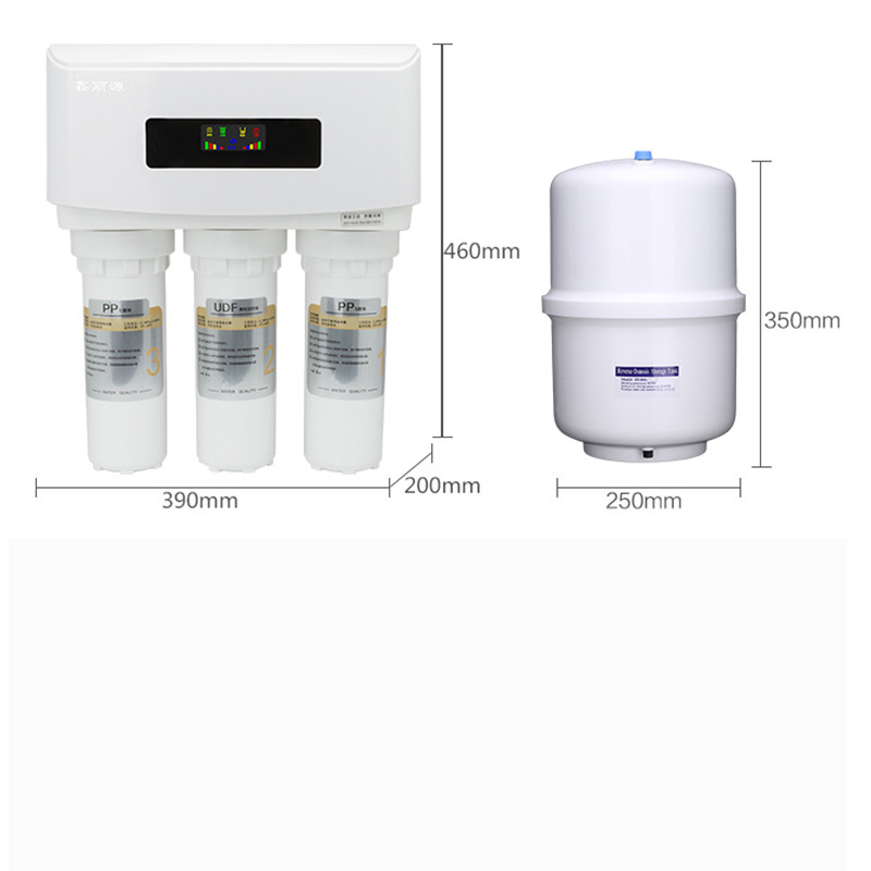 Năm giai đoạn đảo ngược Osmosis gia đình Ro hệ thống nước PP UDF PP hộp mực