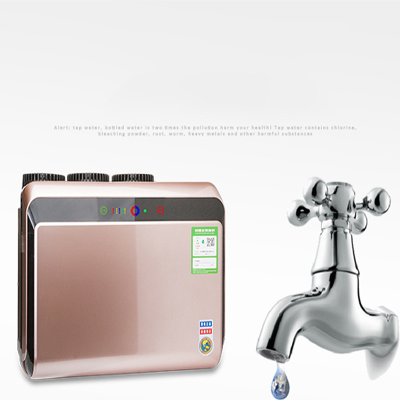 5 giai đoạn Hệ thống thẩm thấu ngược hộ gia đình Hệ thống lọc Ro 100GPD Sử dụng tại nhà