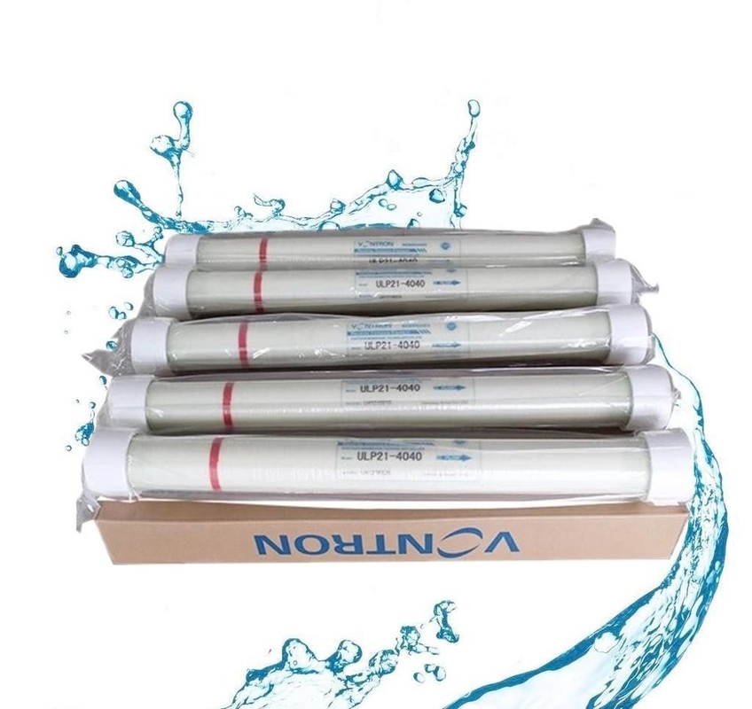 Màng RO 8040 Bộ lọc thương mại Bộ lọc công nghiệp để xử lý nước cấp Phụ kiện hệ thống RO