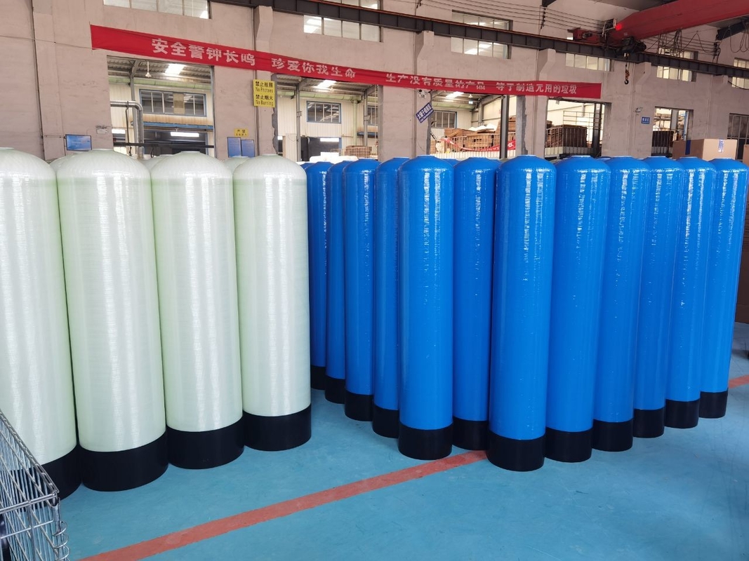 Bể Frp công nghiệp để xử lý nước Máy lọc cát áp lực Máy lọc RO