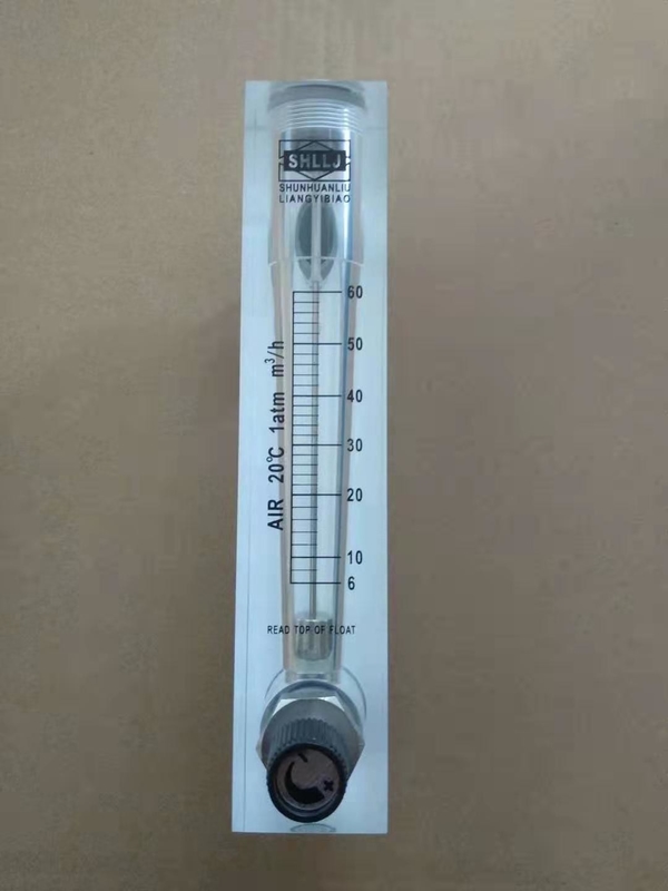 Bảng điều khiển Đồng hồ đo lưu lượng thủy tinh Đồng hồ đo lưu lượng Rota cho phụ kiện hệ thống RO Xử lý nước