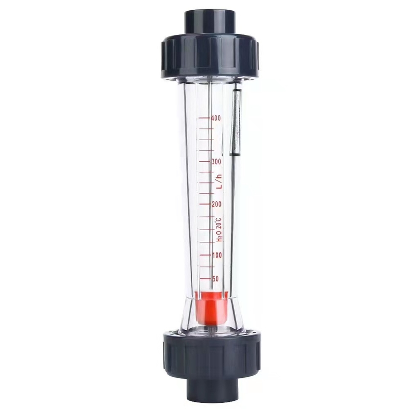 Acrylic OEM PVC / SS Kết nối bảng điều khiển 5GPM Đồng hồ đo lưu lượng nước cho RO