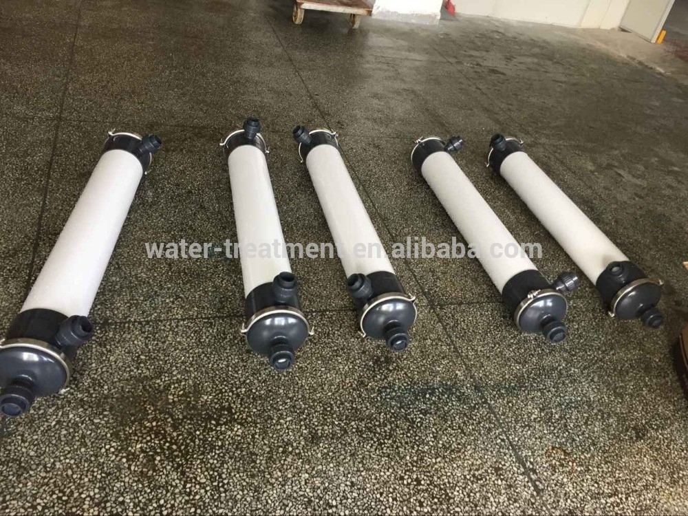 Bộ lọc màng UF Nhà máy xử lý nước Phụ kiện hệ thống RO 250L-10000L