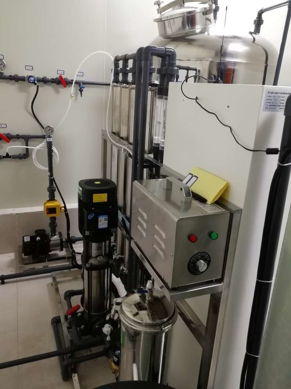 500L Hệ thống RO Double Pass Nước Bệnh viện hoặc Dược phẩm