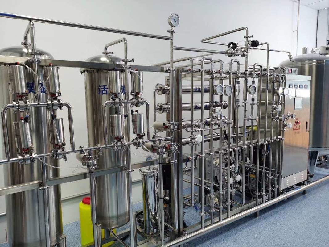 Hệ thống RO của nhà máy nước 5000L bằng cát thạch anh để lọc nước khoáng