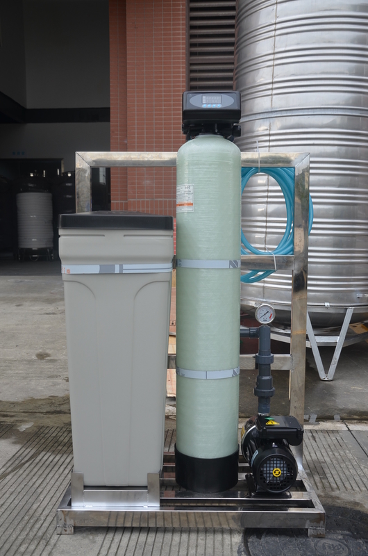Van bằng tay tự động Bộ lọc làm mềm nước bằng thép không gỉ FRP Tẩy cặn
