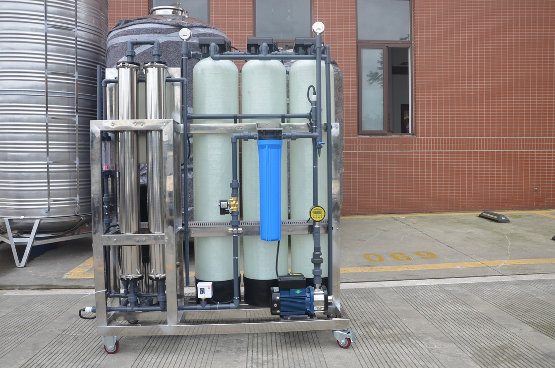 Hệ thống lọc nước công nghiệp Ro Softener điều khiển tự động 500L