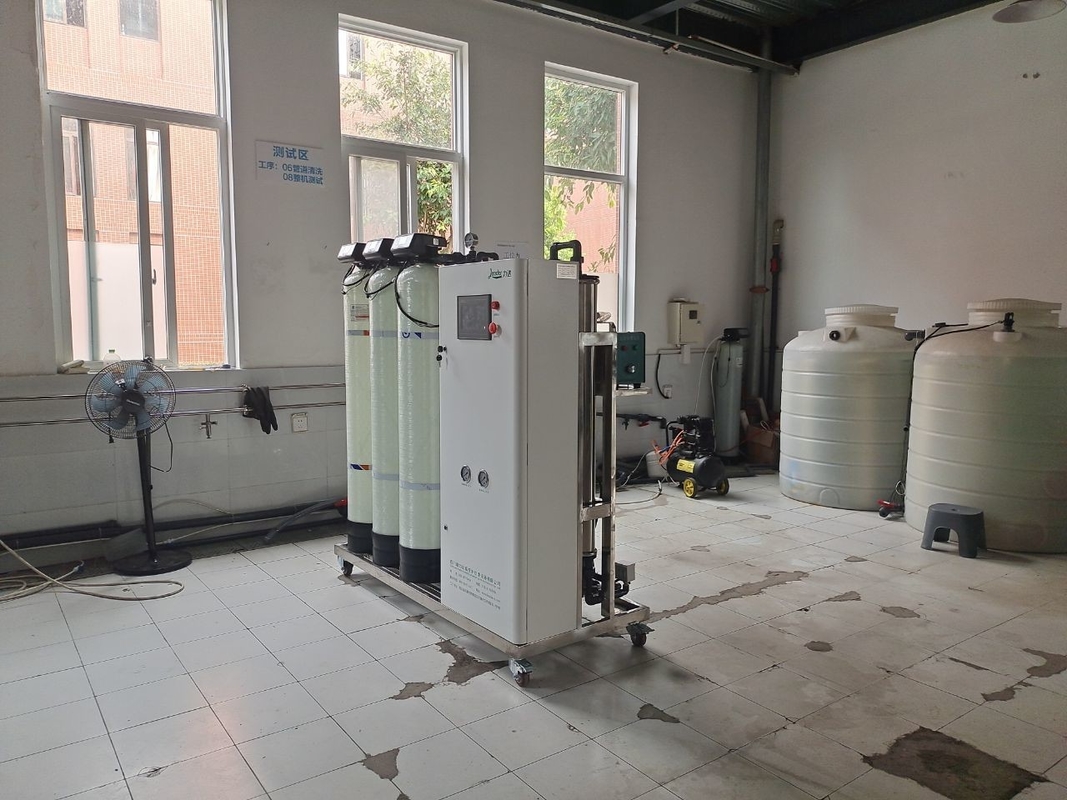 Nhà máy xử lý nước Single Pass 500LPH Hệ thống lọc nước OEM Ro