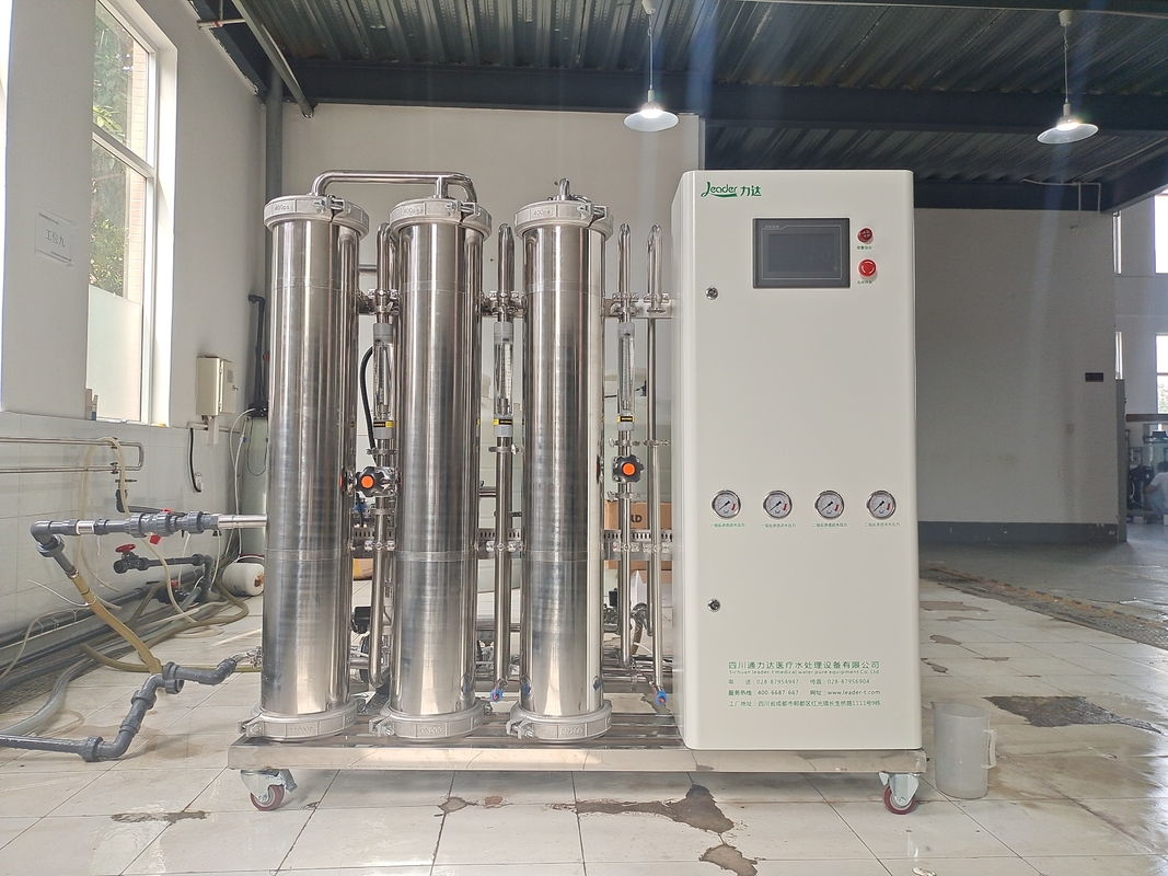 Hệ thống thẩm thấu ngược hai giai đoạn 1200LPH để khử mặn