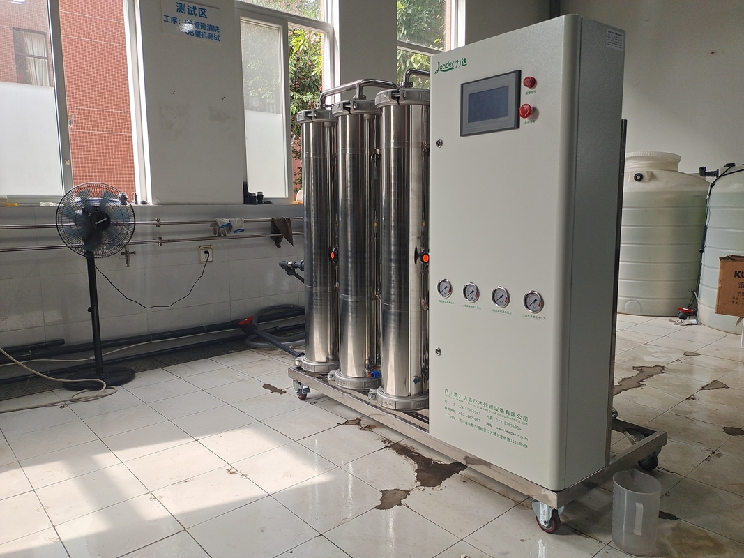 Hệ thống thẩm thấu ngược hai giai đoạn 1200LPH để khử mặn