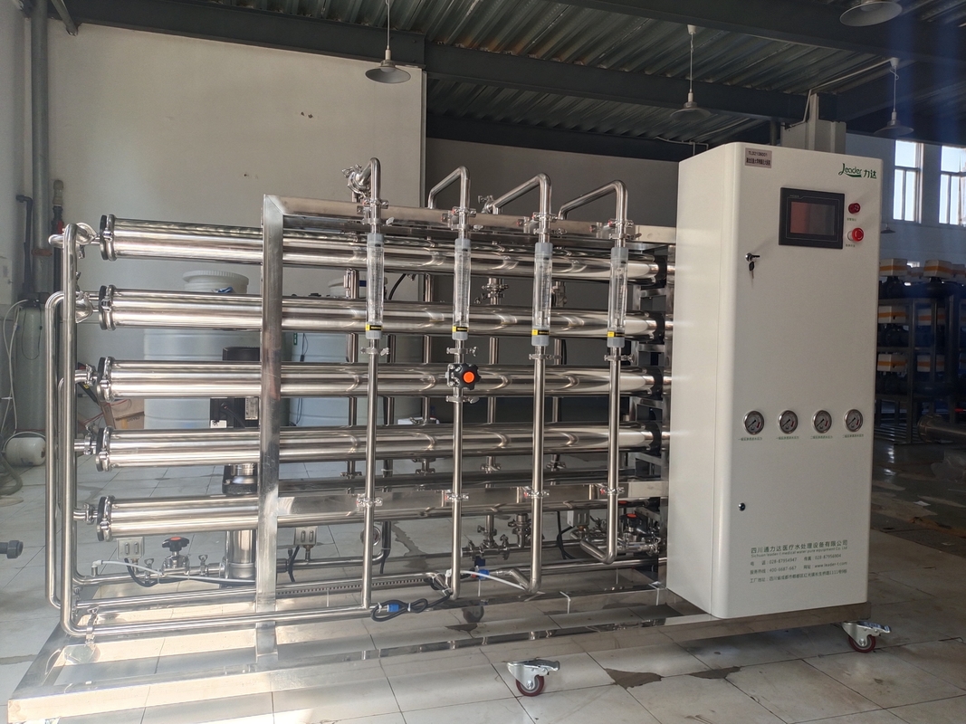 Hệ thống xử lý nước thẩm thấu ngược hai giai đoạn Nhà máy RO 1000Lph