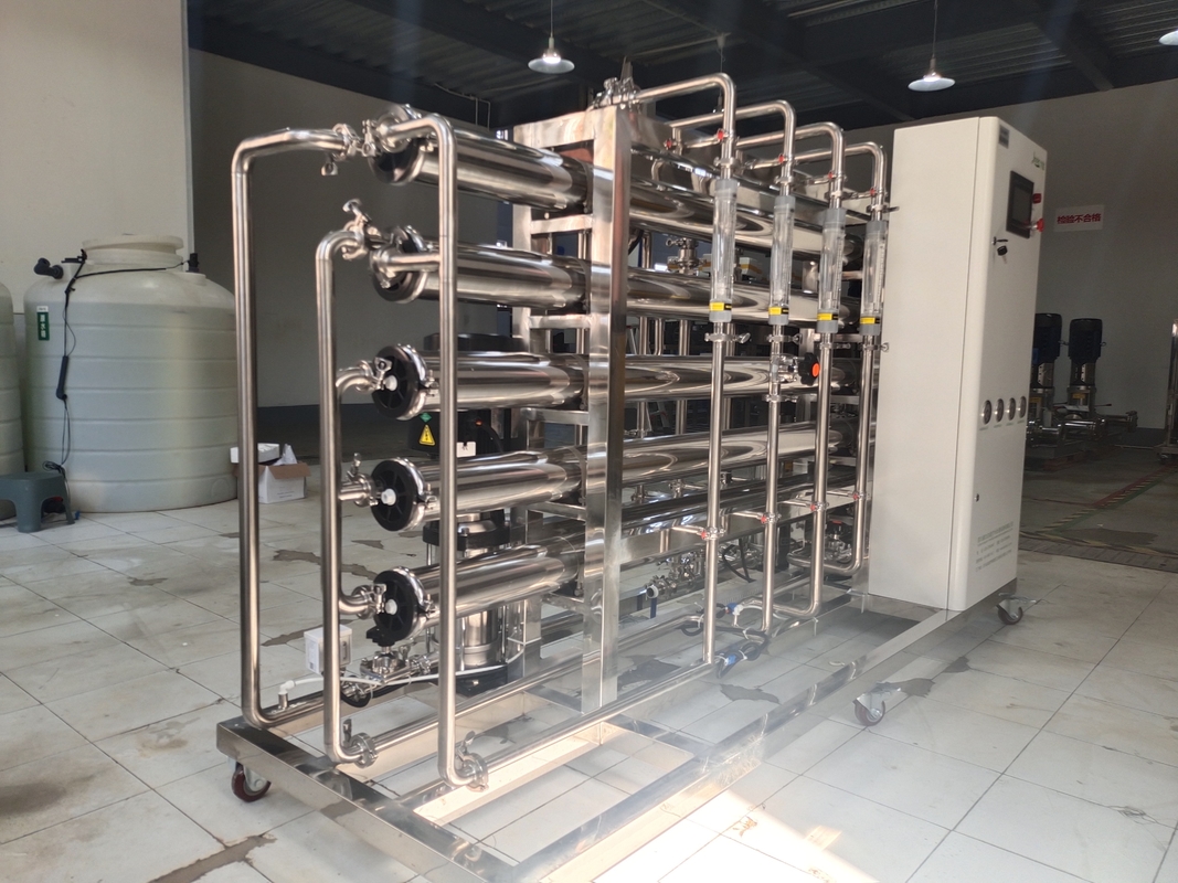 Hệ thống xử lý nước thẩm thấu ngược hai giai đoạn Nhà máy RO 1000Lph