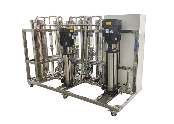 Nhà máy nước hệ thống RO hai tầng bằng thép không gỉ 1500LPh cho nước siêu tinh khiết
